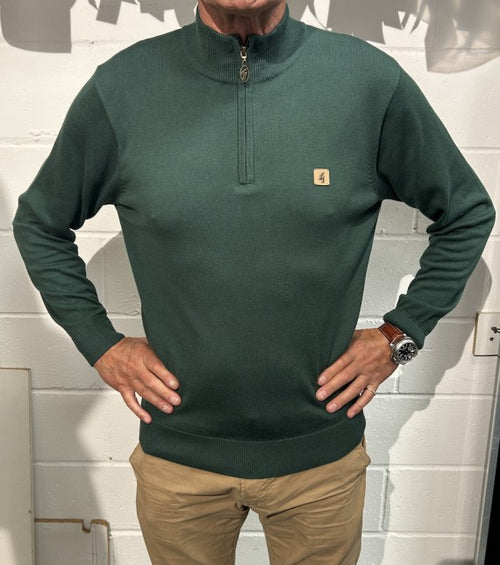 1/4 Zip Knitwear by Gabicci Vintage