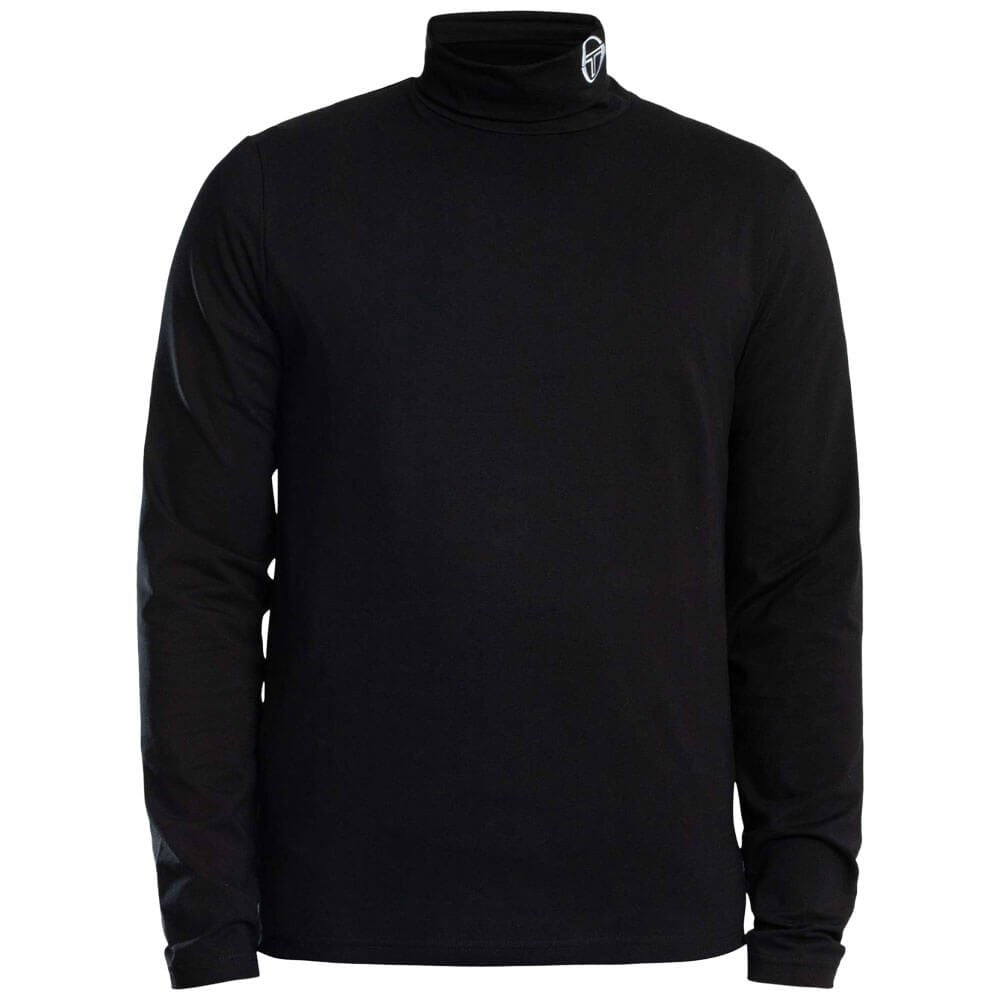 Sergio Tacchini Mens Edward Roll Neck Jumper - Black