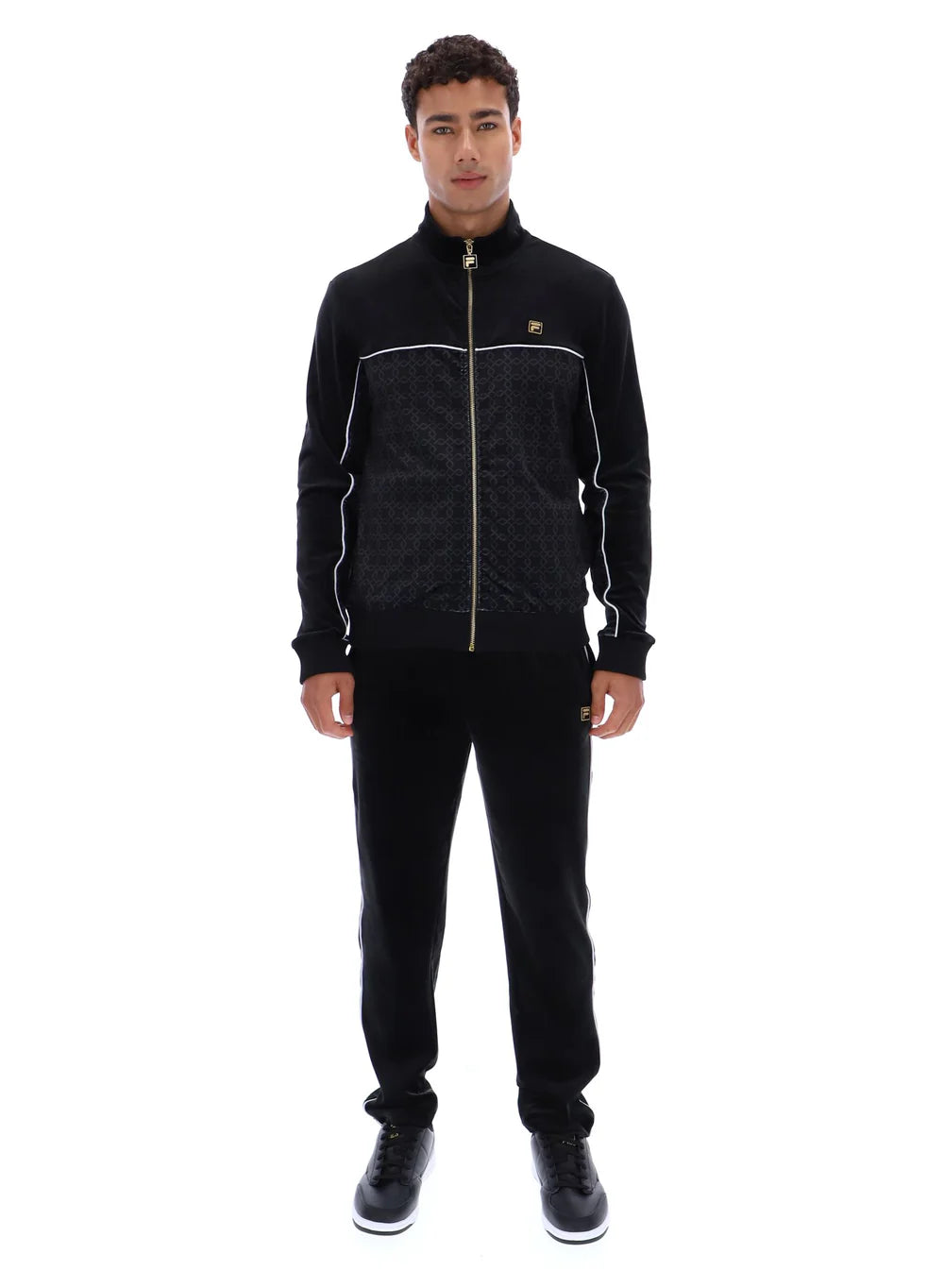 HIGGANS FULL ZIP VELOUR JACKET