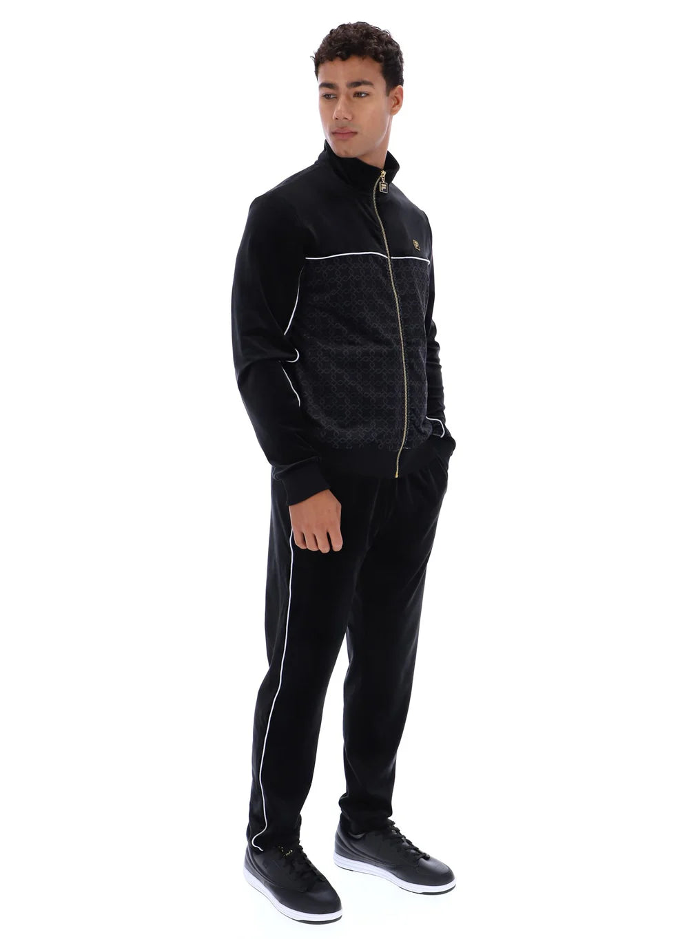 HIGGANS FULL ZIP VELOUR JACKET