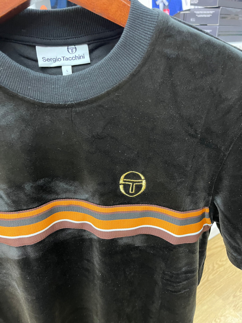 Sergio Tachinni velour T shirt