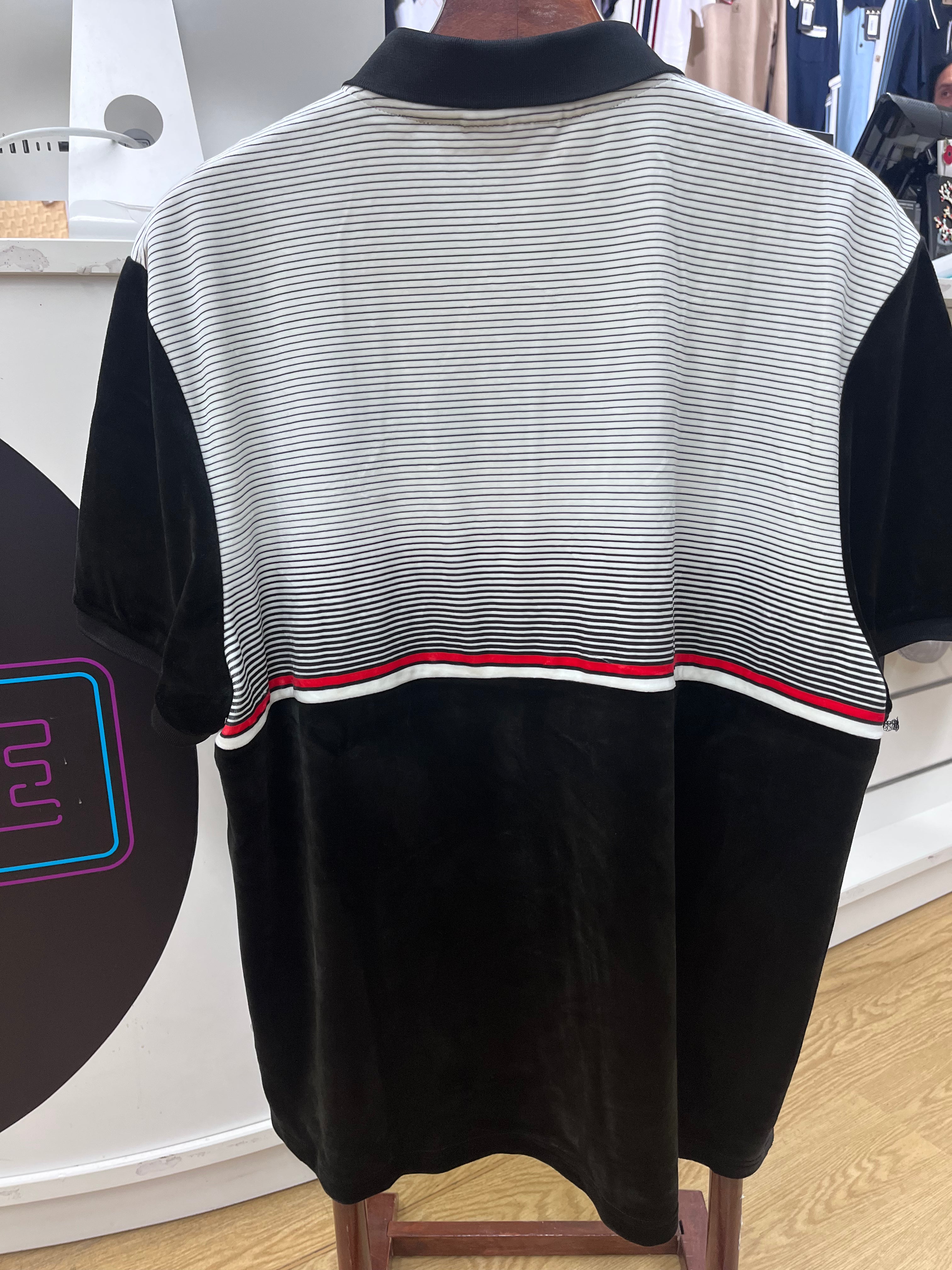fila velour polo