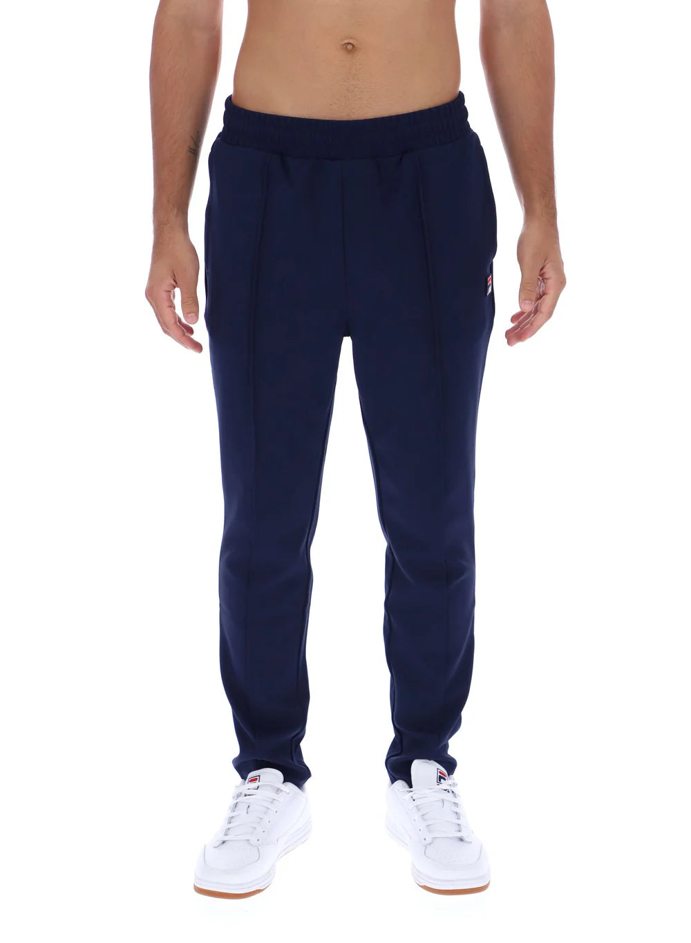 MOLVENO PIN TUCK SLIM LEG PANTS