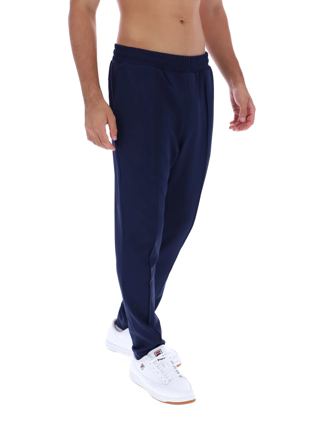 MOLVENO PIN TUCK SLIM LEG PANTS
