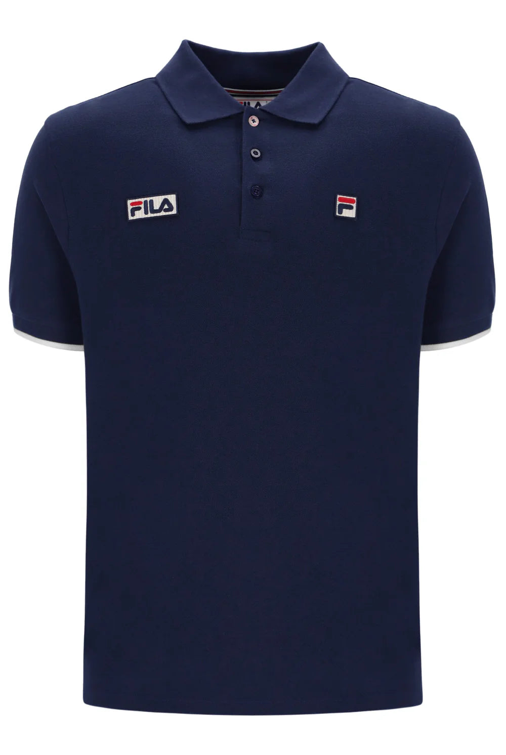 PABLO THREE-BUTTON TIPPED RIB POLO SHIRT